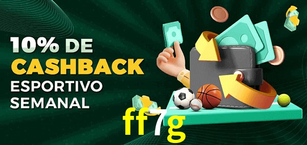 10% de bônus de cashback na ff7g